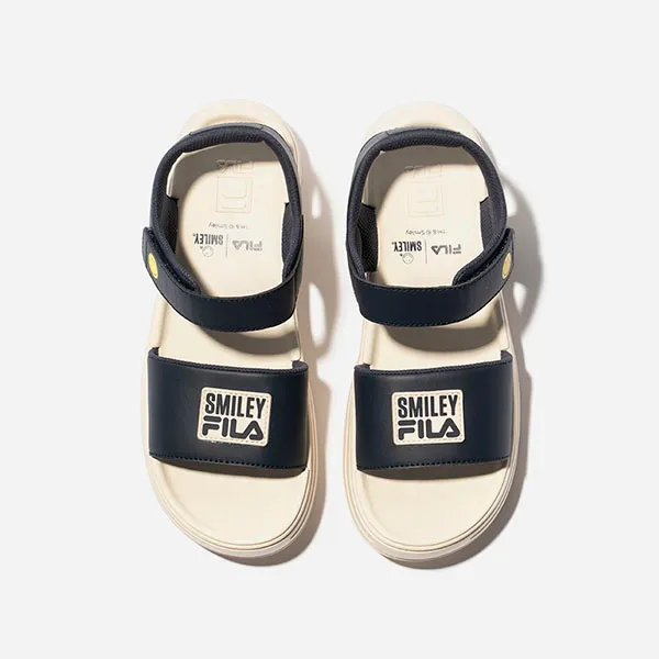 Dép Sandal Fila Funky Tennis 1998 Sd X Smiley 1SM02583F-400 Màu Đen - Dép - Vua Hàng Hiệu