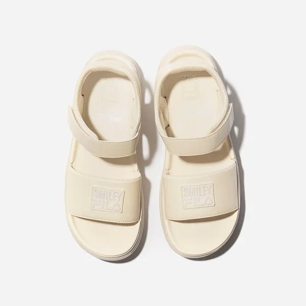 Dép Sandal Fila Funky Tennis 1998 Sd X Smiley 1SM02583F-920 Màu Be - Dép - Vua Hàng Hiệu