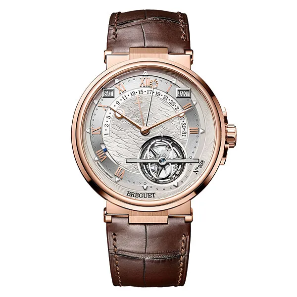 Đồng Hồ Breguet Marine Equation Of Time Perpetual Tourbillon 5887BR/12/9WV Màu Nâu Vàng Hồng - Đồng hồ - Vua Hàng Hiệu