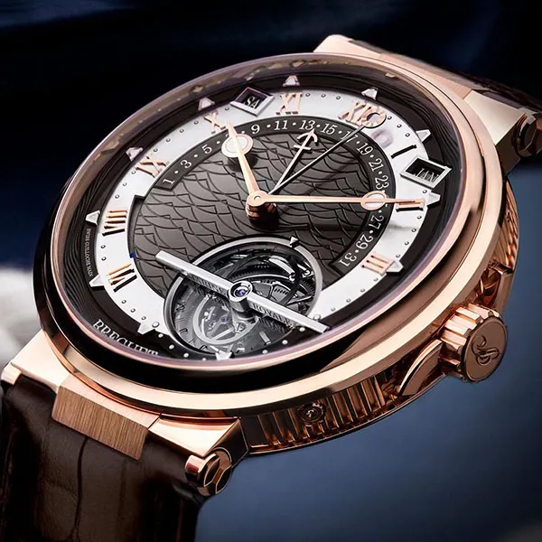 Đồng Hồ Breguet Marine Equation Of Time Perpetual Tourbillon 5887BR/G2/9WV Màu Nâu Vàng Hồng - Đồng hồ - Vua Hàng Hiệu