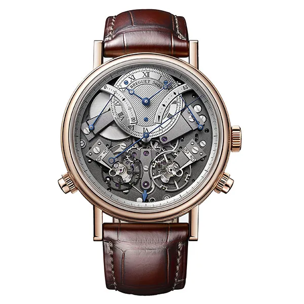 Đồng Hồ Breguet Tradition Chronograph Manual Wind 7077BR/G1/9XV Màu Nâu Vàng Hồng - Đồng hồ - Vua Hàng Hiệu