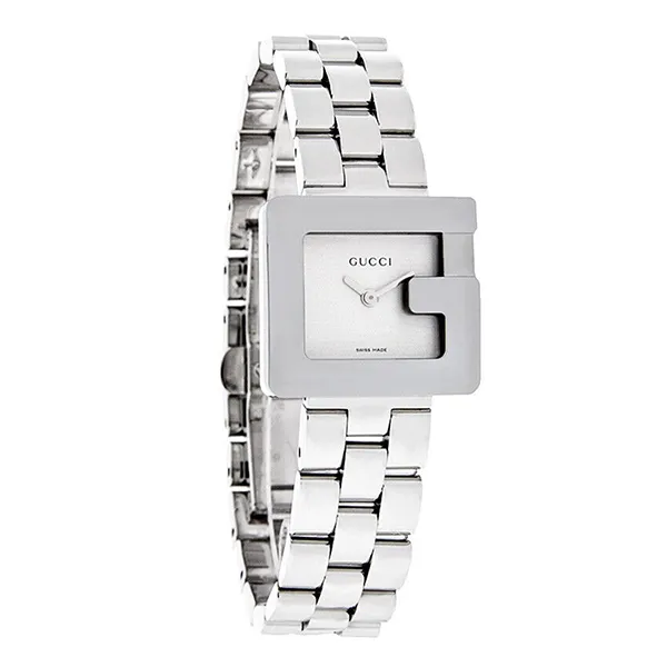 Đồng Hồ Nữ Gucci G-Case 3600L Series Quartz Watch YA036504 Màu Bạc