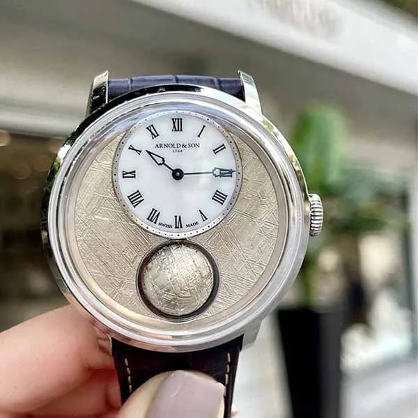 Đồng Hồ Nam Arnold & Son Luna Magna Platinum 1LMAX.Z01A.C233C Màu Xám - Đồng hồ - Vua Hàng Hiệu