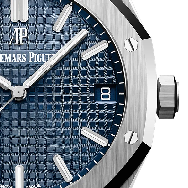 Đồng Hồ Nam Audemars Piguet Royal Oak Automatic 41mm 15500st.oo.1220st.01 Màu Xanh Bạc - Đồng hồ - Vua Hàng Hiệu