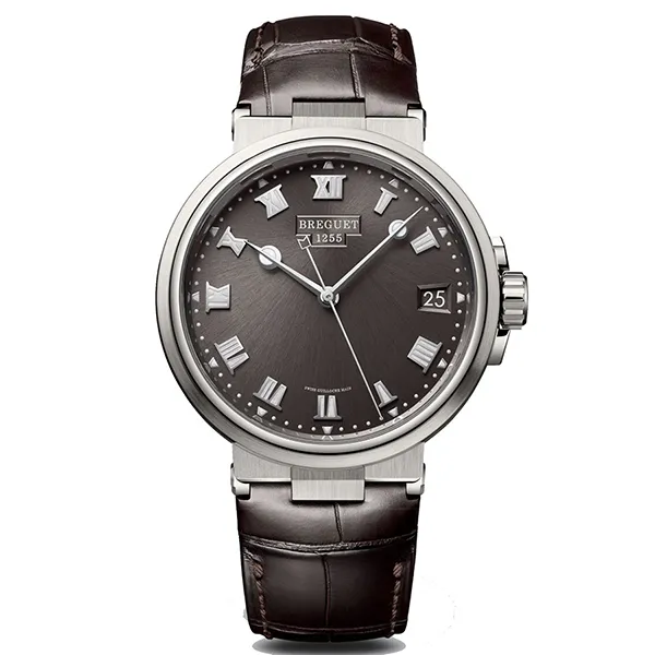 Đồng Hồ Nam Breguet Marine 5517TI/G2/9ZU Titanium Màu Nâu Bạc