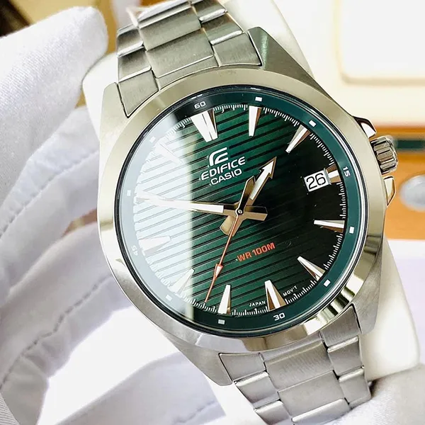 Đồng Hồ Nam Casio EFV-140D-3AVUDF Màu Xanh Green