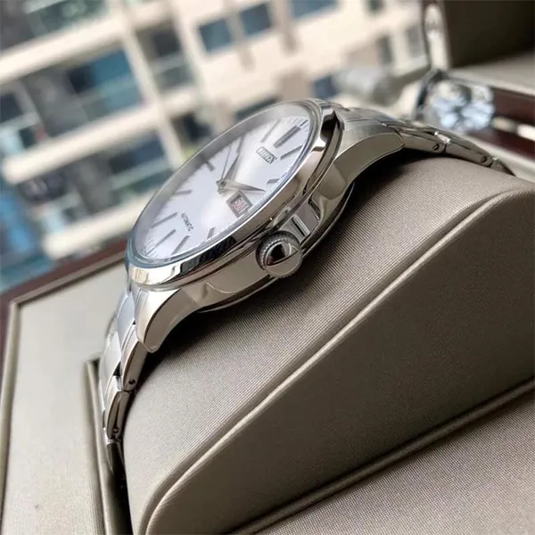 Đồng Hồ Nam Citizen Automatic NH7520-56A Màu Bạc