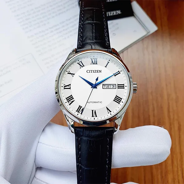Đồng Hồ Nam Citizen Automatic NH8360-12A Màu Đen Bạc