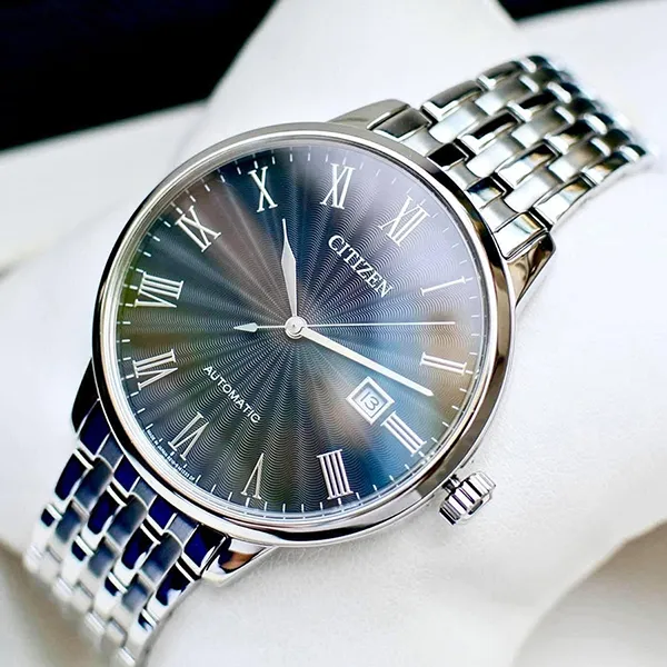 Đồng Hồ Nam Citizen Automatic NJ0080-50E Màu Đen Bạc - Đồng hồ - Vua Hàng Hiệu