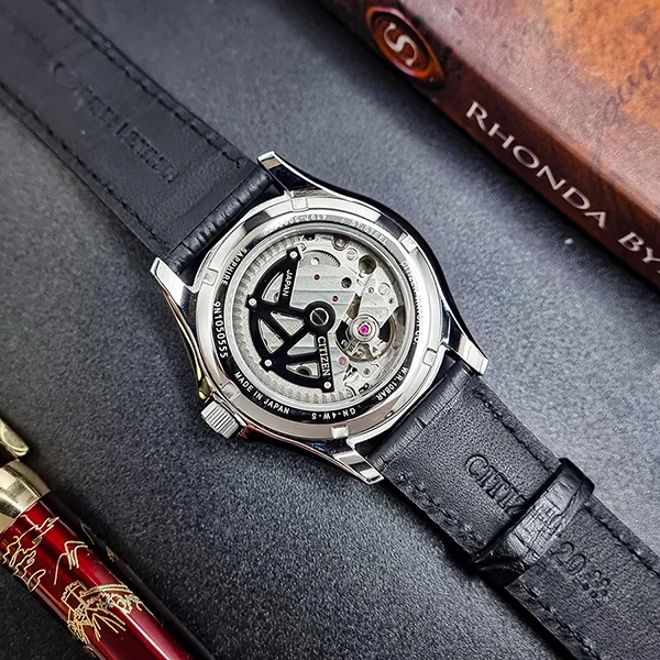 Đồng Hồ Nam Citizen Automatic NP1010-01L Màu Xanh Đen