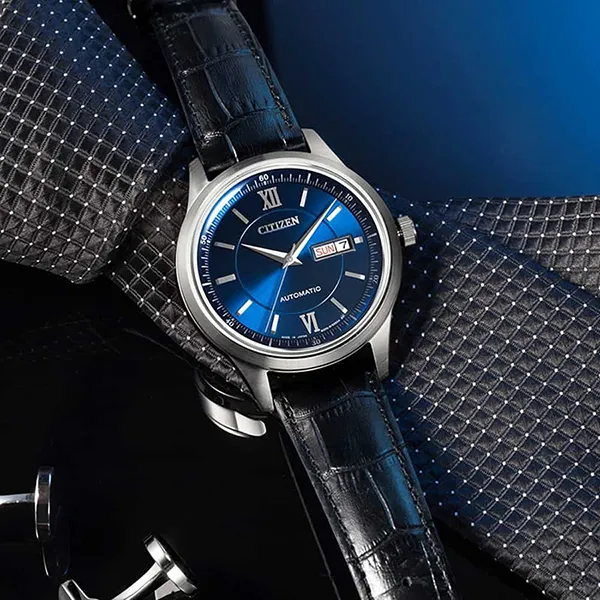 Đồng Hồ Nam Citizen Automatic NY4050-03L Màu Xanh Đen