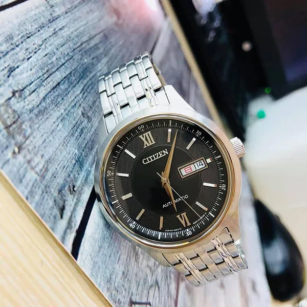 Đồng Hồ Nam Citizen Automatic NY4051-51E Màu Bạc