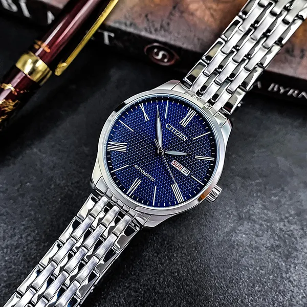 Đồng Hồ Nam Citizen Automatic Watch NH8350-59L Màu Xanh Bạc - Đồng hồ - Vua Hàng Hiệu