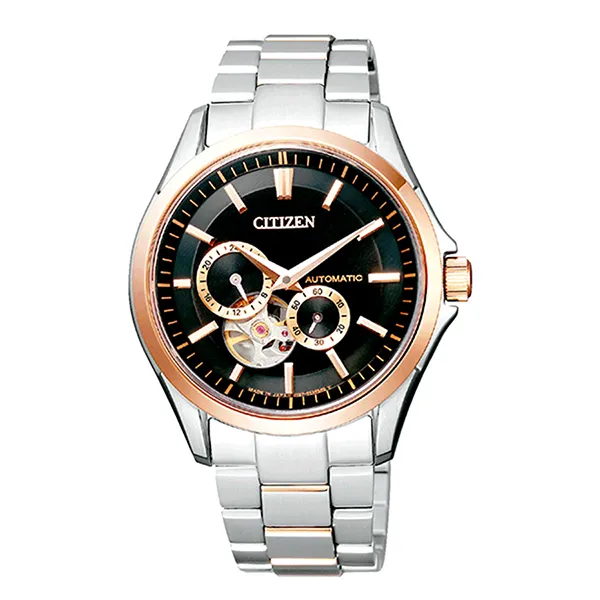 Đồng Hồ Nam Citizen Automatic Watch NP1014-51E Màu Bạc/Vàng Hồng