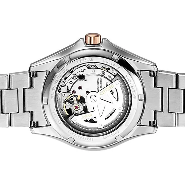 Đồng Hồ Nam Citizen Automatic Watch NP1014-51E Màu Bạc/Vàng Hồng