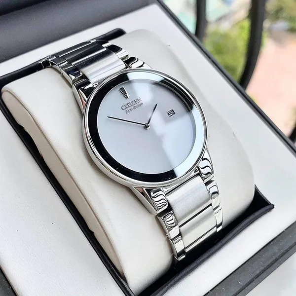 Đồng Hồ Nam Citizen Eco-Drive AU1060-51A Màu Bạc
