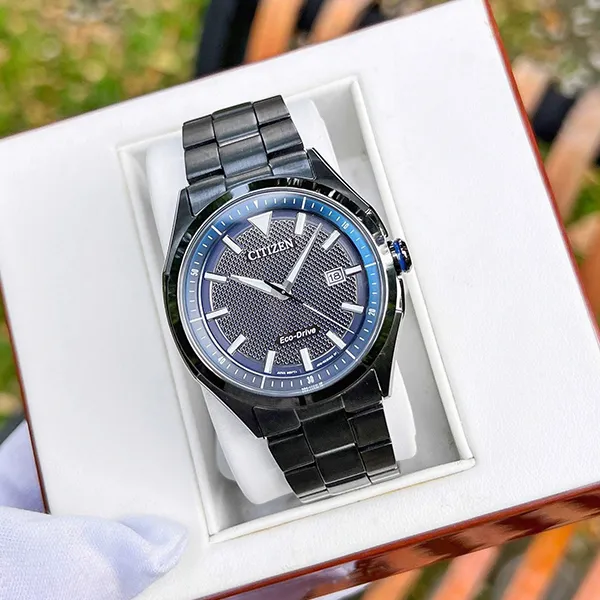 Đồng Hồ Nam Citizen Eco-Drive AW1147-52L WDR Màu Đen Xanh - Đồng hồ - Vua Hàng Hiệu