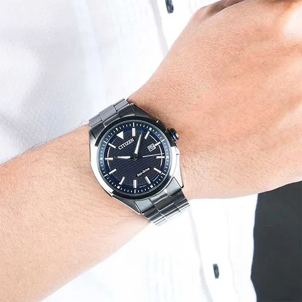 Đồng Hồ Nam Citizen Eco-Drive AW1147-52L WDR Màu Đen Xanh - Đồng hồ - Vua Hàng Hiệu