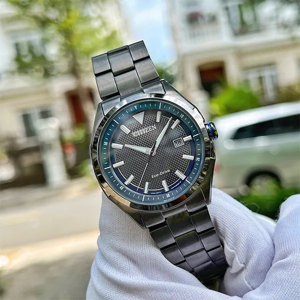 Đồng Hồ Nam Citizen Eco-Drive AW1147-52L WDR Màu Đen Xanh - Đồng hồ - Vua Hàng Hiệu