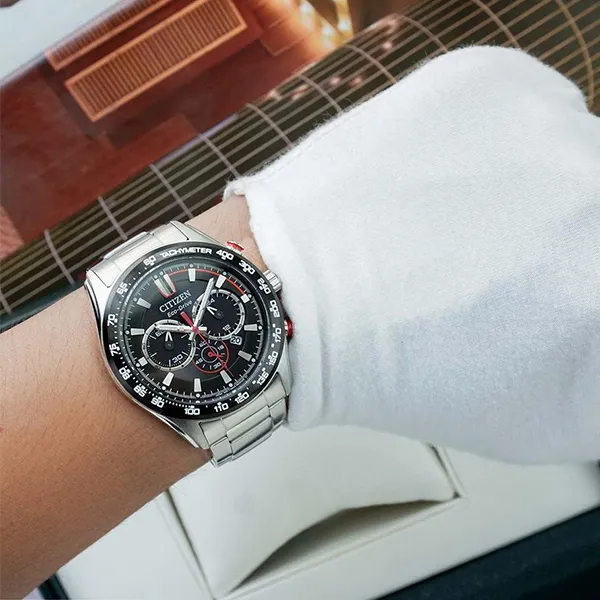 Đồng Hồ Nam Citizen Eco-Drive CA4484-88E Màu Bạc Đen - Đồng hồ - Vua Hàng Hiệu