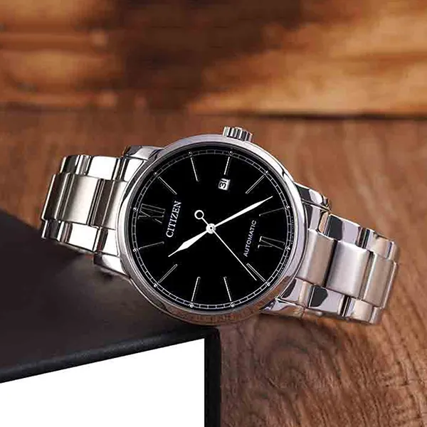 Đồng Hồ Nam Citizen Mechanical Automatic Watch NJ0130-88E Màu Bạc