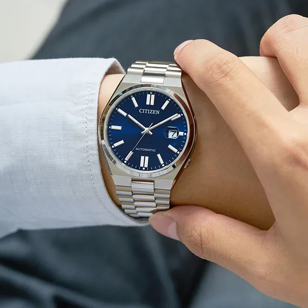 Đồng Hồ Nam Citizen Mechanical Automatic Watch NJ0150-81L Màu Bạc Mặt Xanh - Đồng hồ - Vua Hàng Hiệu