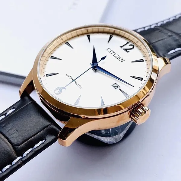 Đồng Hồ Nam Citizen Mechanical NJ0113-10A Màu Nâu
