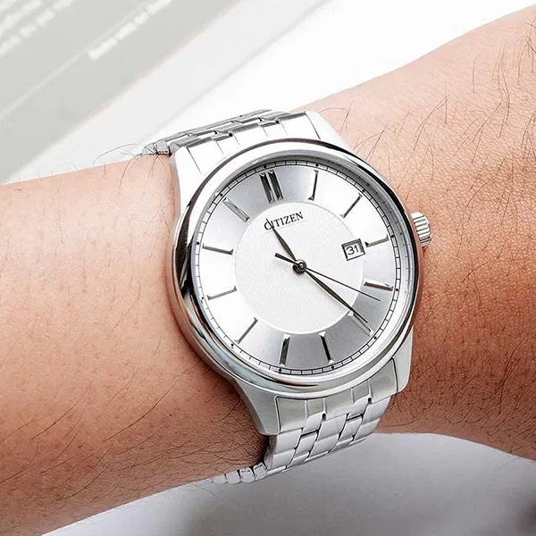 Đồng Hồ Nam Citizen Quartz BI1050-56A Màu Bạc