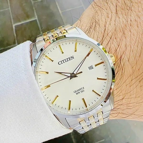 Đồng Hồ Nam Citizen Quartz BI5006-81P Màu Demi (Vàng-Bạc) - Đồng hồ - Vua Hàng Hiệu