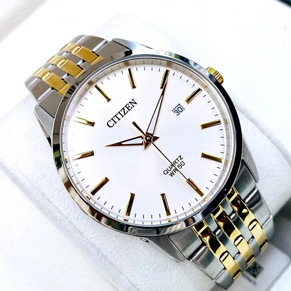 Đồng Hồ Nam Citizen Quartz BI5006-81P Màu Demi (Vàng-Bạc) - Đồng hồ - Vua Hàng Hiệu