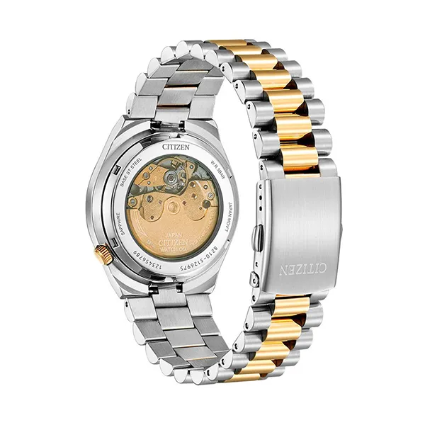 Đồng Hồ Nam Citizen Tsuyosa Automatic Watch NJ0154-80H Màu Bạc/Vàng Hồng