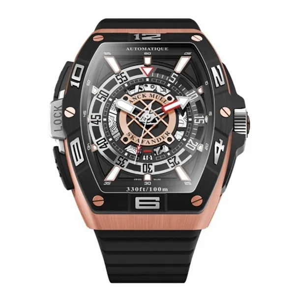 Đồng Hồ Nam Franck Muller V46 Skafander Màu Đen - 3