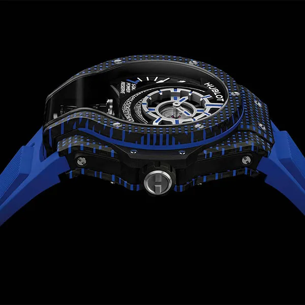 Đồng Hồ Nam Hublot MP-09 Tourbillon Bi-Axis Blue 3D Carbon Watch 909.QDB.1120.RX Màu Xanh Blue - Đồng hồ - Vua Hàng Hiệu