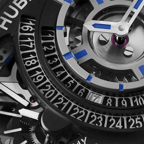Đồng Hồ Nam Hublot MP-09 Tourbillon Bi-Axis Blue 3D Carbon Watch 909.QDB.1120.RX Màu Xanh Blue - Đồng hồ - Vua Hàng Hiệu