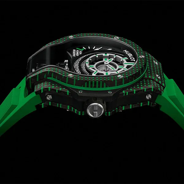 Đồng Hồ Nam Hublot MP-09 Tourbillon BI-Axis Green 3D Carbon Watch 909.QDG.1120.RX Màu Xanh Green - Đồng hồ - Vua Hàng Hiệu