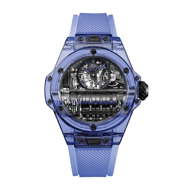 Đồng Hồ Nam Hublot MP-11 Power Reserve 14 Days Blue Sapphire Watch 911.JL.0119.RX Màu Xanh Blue - Đồng hồ - Vua Hàng Hiệu