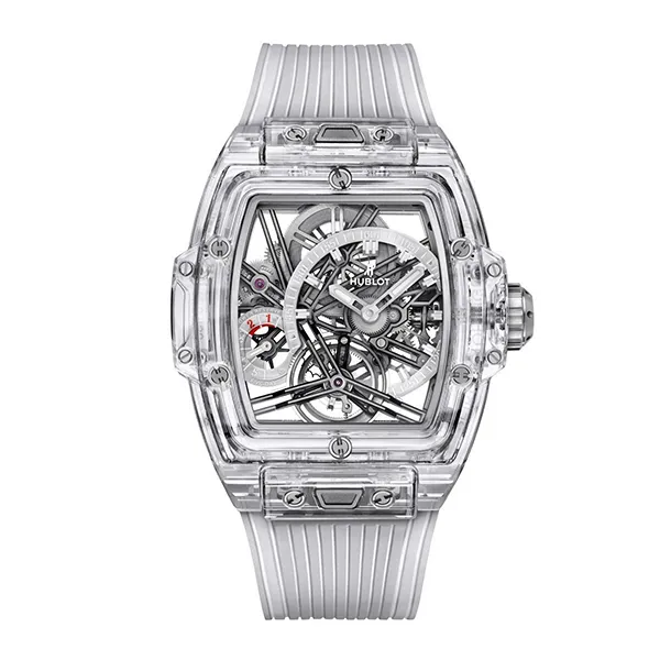 Đồng Hồ Nam Hublot Spirit Of Big Bang Tourbillon Sapphire Watch 645.JX.5120.RT Màu Trắng