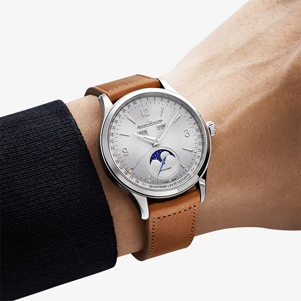 Đồng Hồ Nam Jaeger – LeCoultre Master Control Calendar 4148420 Màu Nâu Bạc - Đồng hồ - Vua Hàng Hiệu