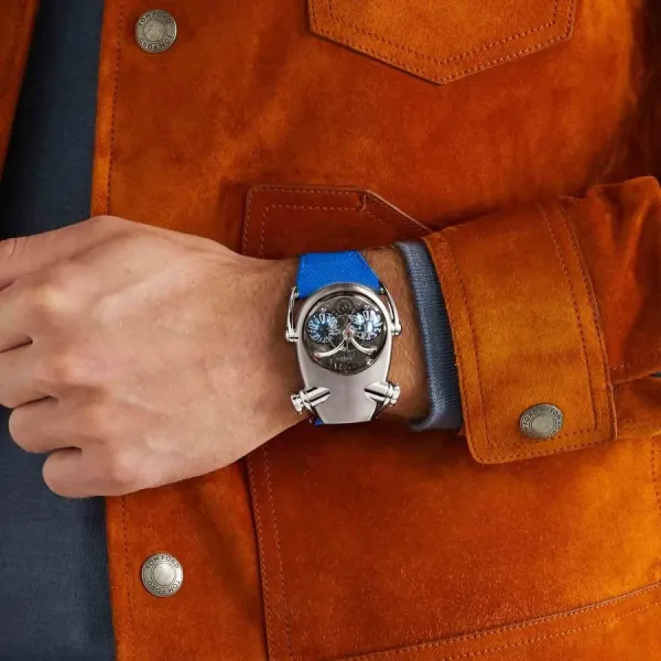 Đồng Hồ Nam MB&F HM10 Bulldog Titan Màu Xanh Xám - Đồng hồ - Vua Hàng Hiệu