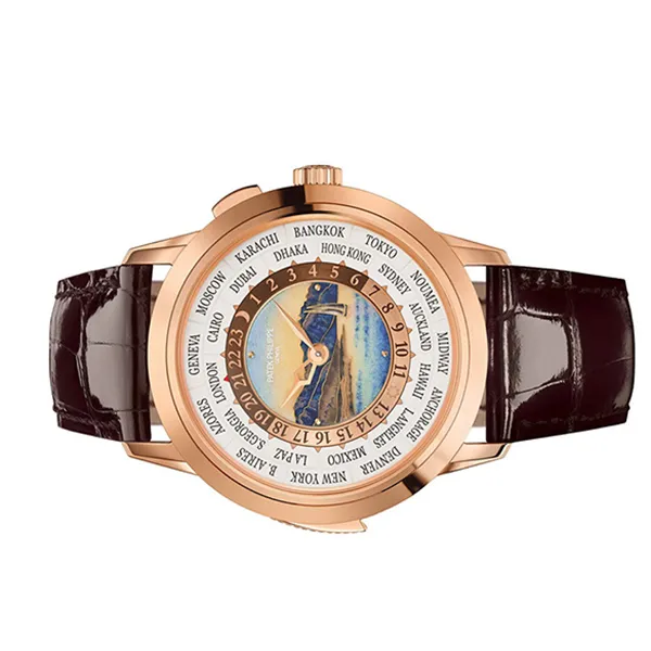 Đồng Hồ Nam Patek Philippe Grand Complications 5531R-012 Minute Repeater World Time Màu Nâu - Đồng hồ - Vua Hàng Hiệu