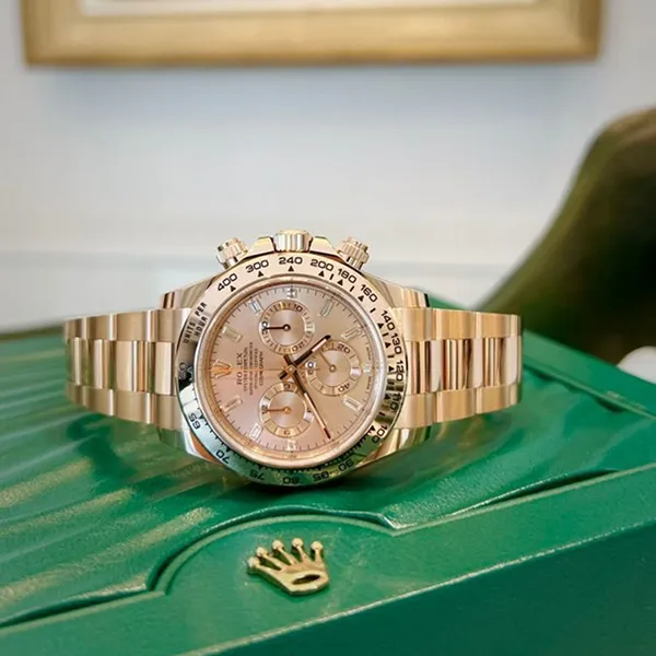 Đồng Hồ Nam Rolex Cosmograph Daytona 116505-0012 Màu Vàng Hồng - Đồng hồ - Vua Hàng Hiệu