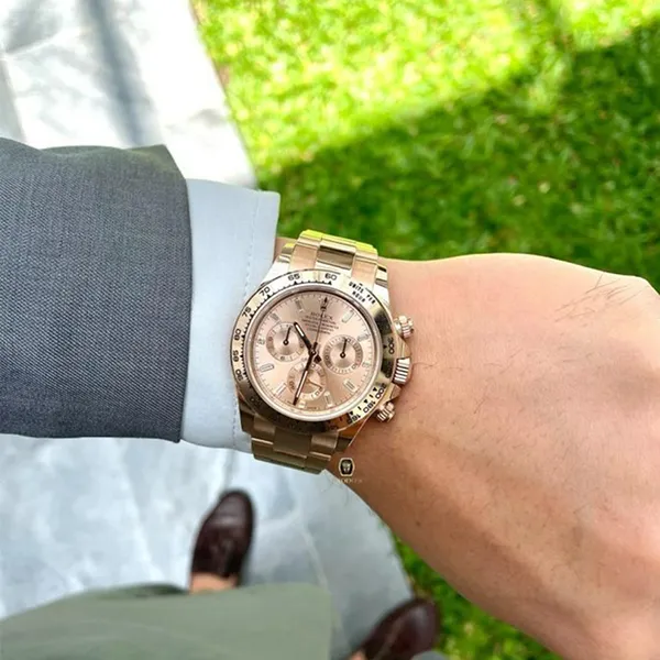 Đồng Hồ Nam Rolex Cosmograph Daytona 116505-0012 Màu Vàng Hồng - Đồng hồ - Vua Hàng Hiệu