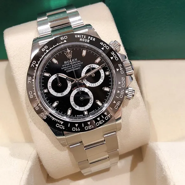Đồng Hồ Nam Rolex Cosmograph Daytona Stainless Steel Black 116500LN-0002 Màu Đen Bạc - Đồng hồ - Vua Hàng Hiệu