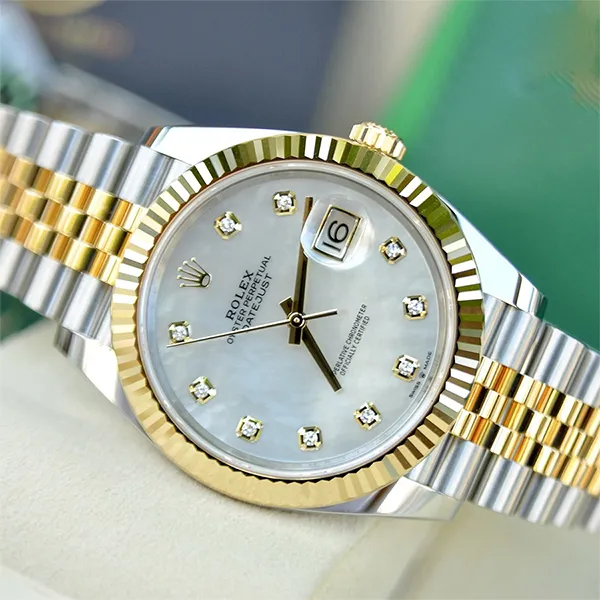 Đồng Hồ Nam Rolex Datejust 41mm Steel and Yellow Gold 126333-0018 Màu Bạc Vàng - Đồng hồ - Vua Hàng Hiệu