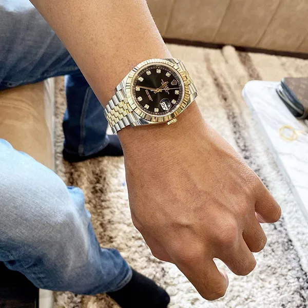 Đồng Hồ Nam Rolex Datejust 41mm Steel Yellow Gold 126333-0006 Màu Bạc Vàng - Đồng hồ - Vua Hàng Hiệu