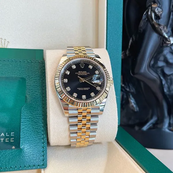 Đồng Hồ Nam Rolex Datejust 41mm Steel Yellow Gold 126333-0006 Màu Bạc Vàng - Đồng hồ - Vua Hàng Hiệu