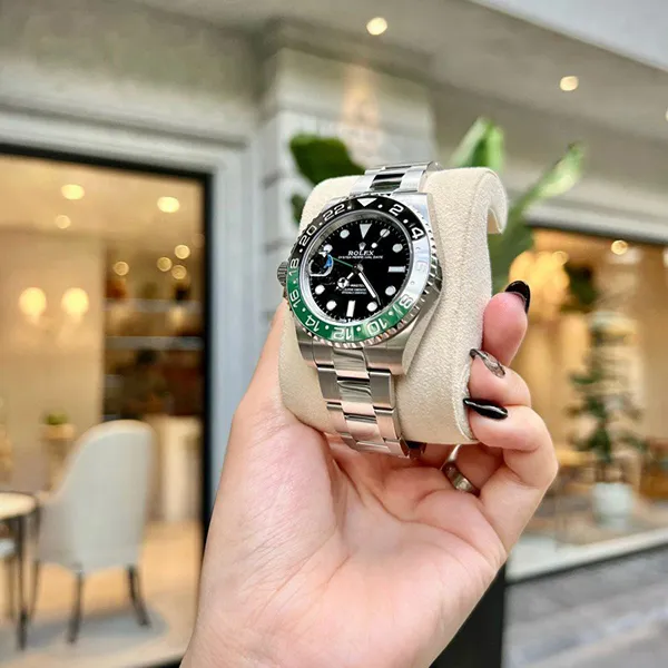 Đồng Hồ Nam Rolex GMT Master II 40mm Stainless Steel 126720-0001 Màu Xanh Bạc - Đồng hồ - Vua Hàng Hiệu