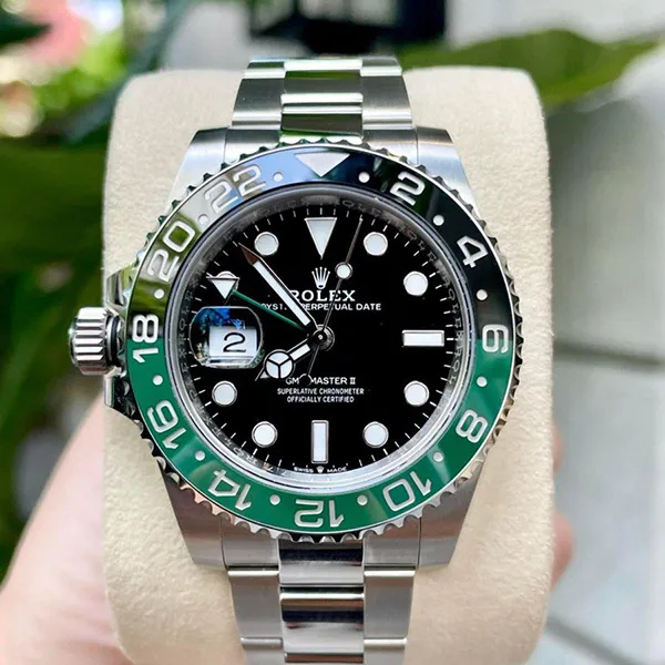 Đồng Hồ Nam Rolex GMT Master II 40mm Stainless Steel 126720-0001 Màu Xanh Bạc - Đồng hồ - Vua Hàng Hiệu