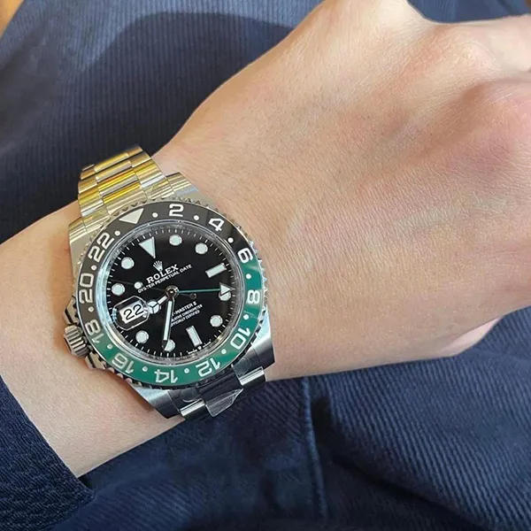 Đồng Hồ Nam Rolex GMT Master II 40mm Stainless Steel 126720-0001 Màu Xanh Bạc - Đồng hồ - Vua Hàng Hiệu