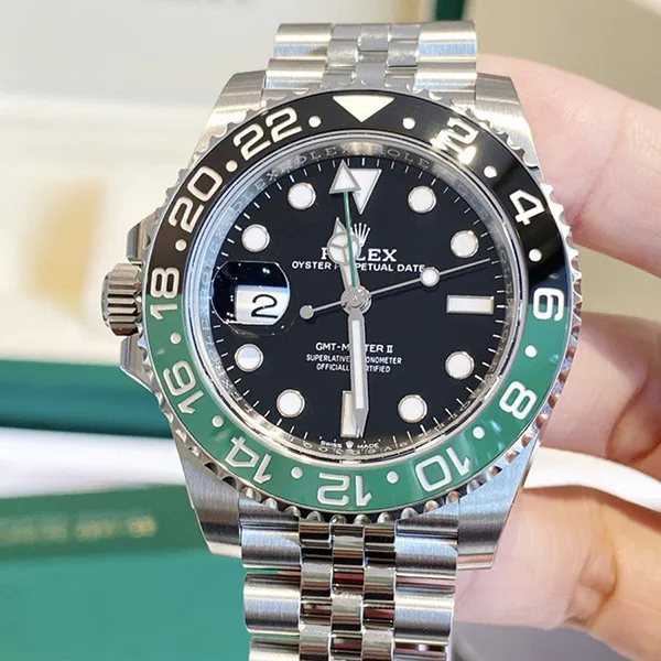 Đồng Hồ Nam Rolex GMT Master II 40mm Stainless Steel 126720-0002 Màu Xanh Bạc - Đồng hồ - Vua Hàng Hiệu